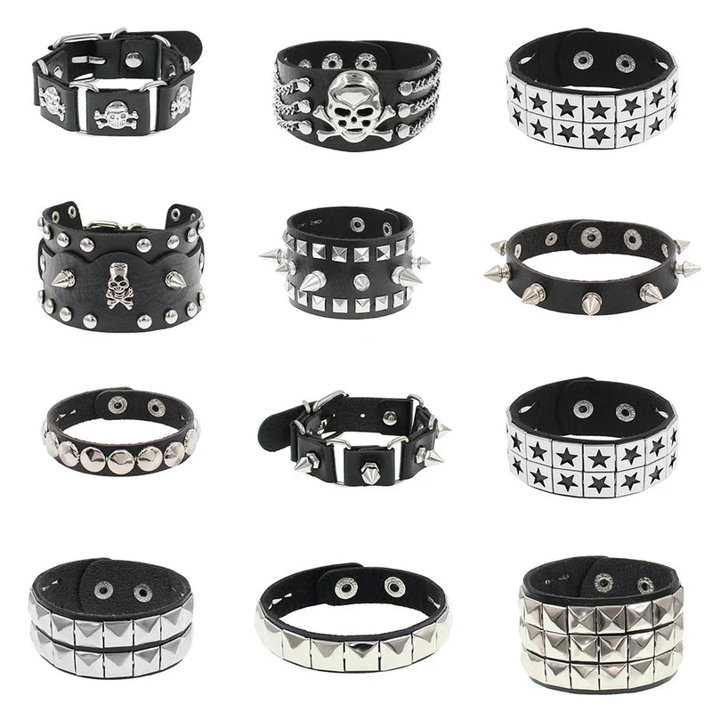 PULSEIRA GÓTICA PUNK