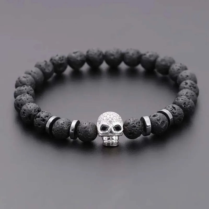 PULSEIRA MASCULINA DE CAVEIRA